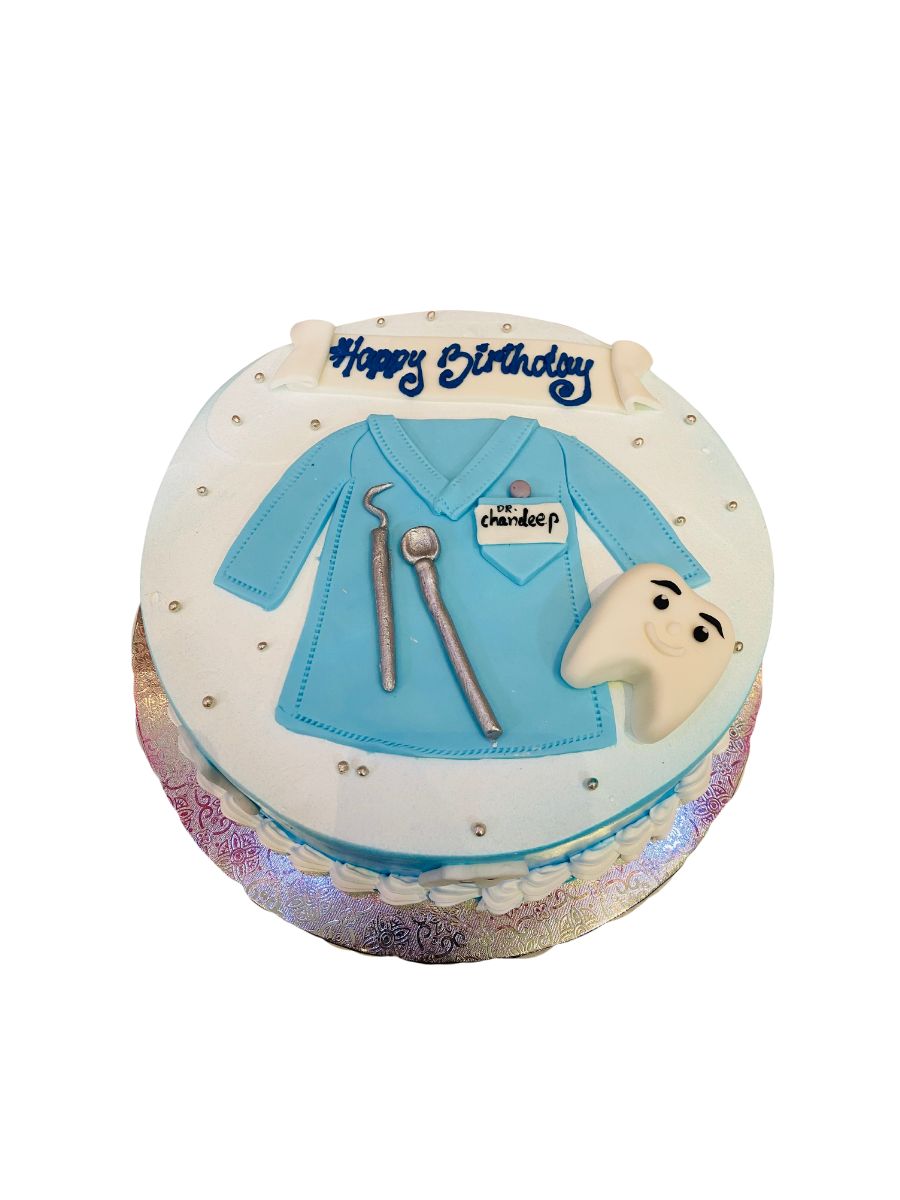 Dental Cream Cake