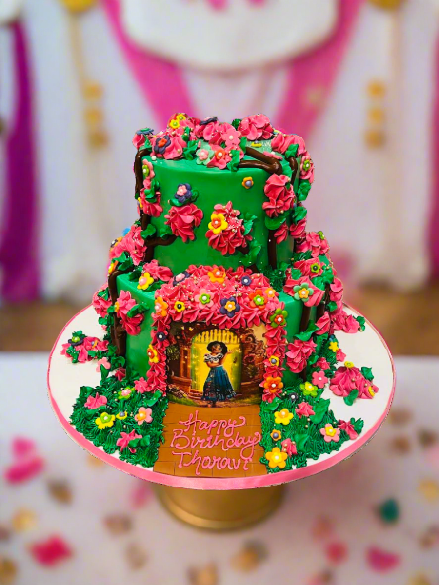 Encanto Tiered Cake