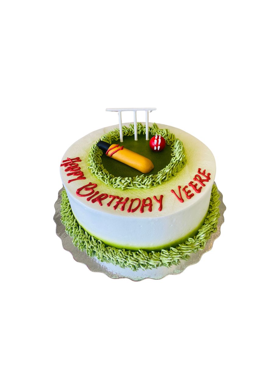 Cricket Birthday Cake