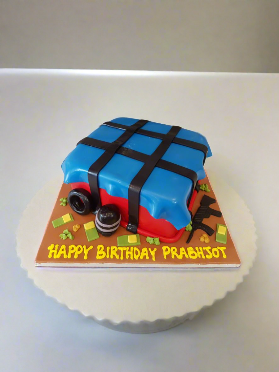 Pubg Fondant Cake