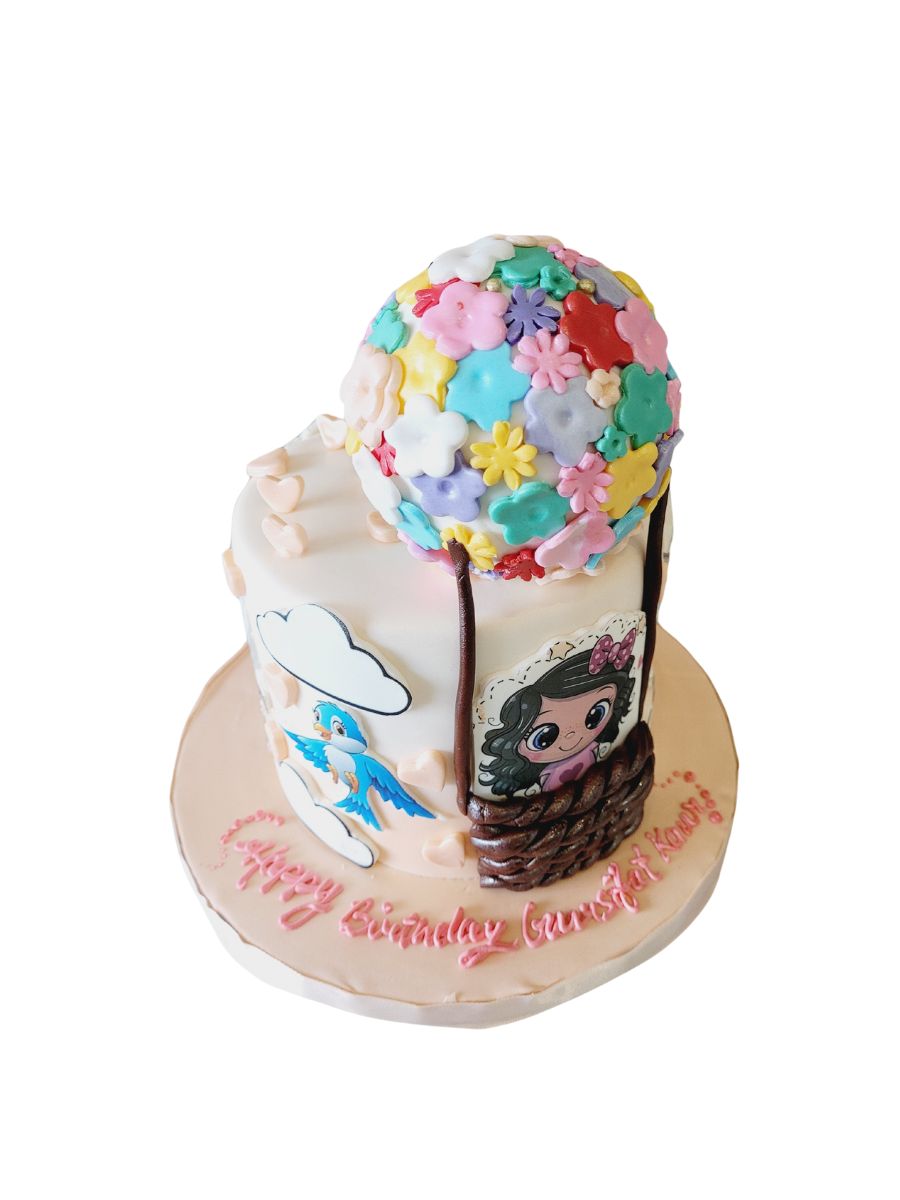 Gursifat Fondant Birthday Cake