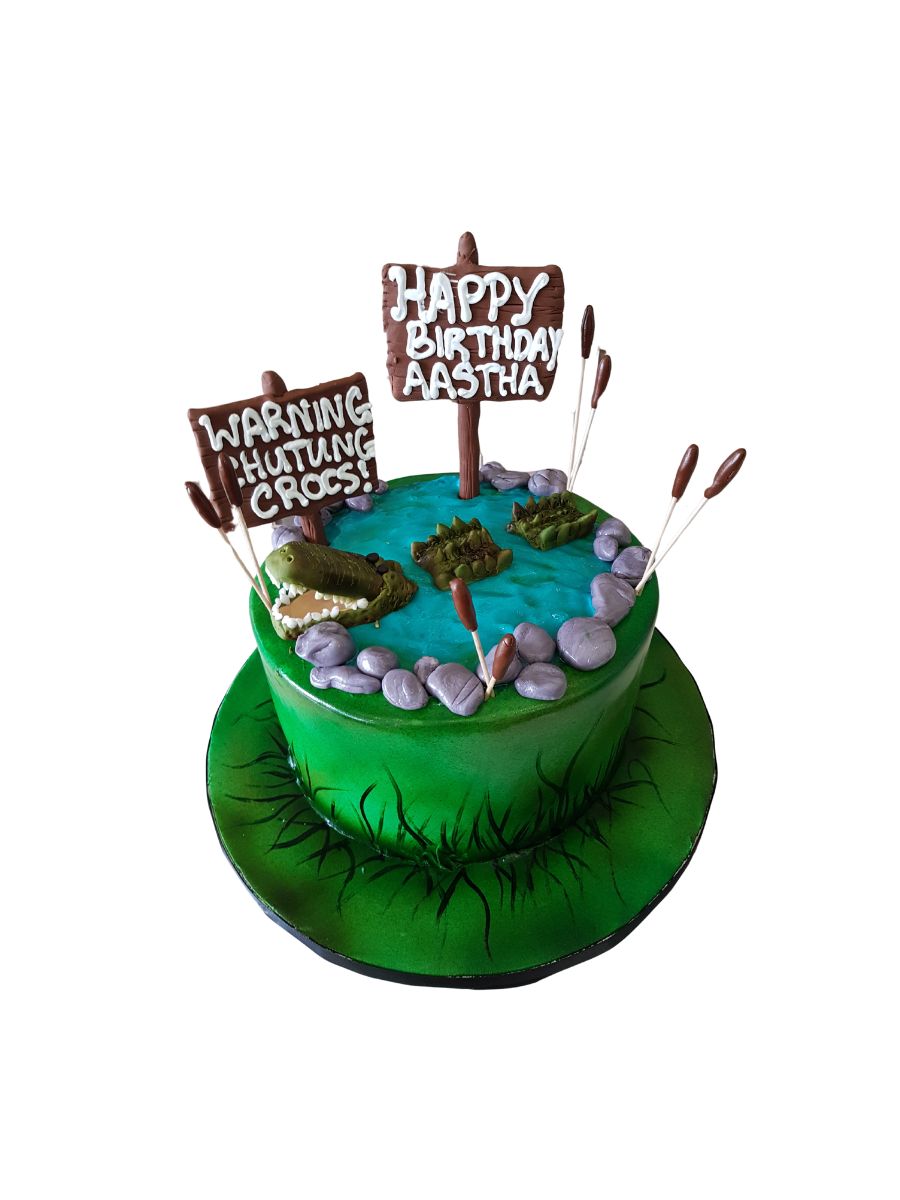 Crocodile Birthday Cake