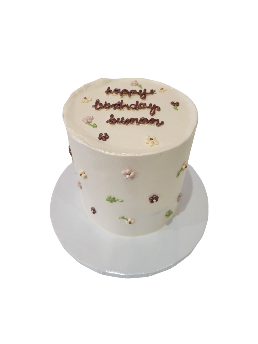 Suman Ivory Birthday Cake