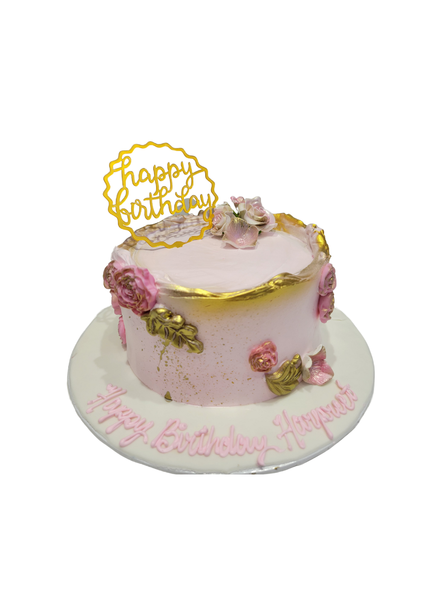 Pink Shimmer Cake