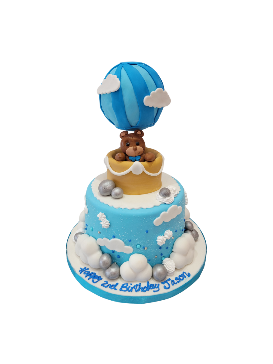 Jason Hot Air Balloon Cake
