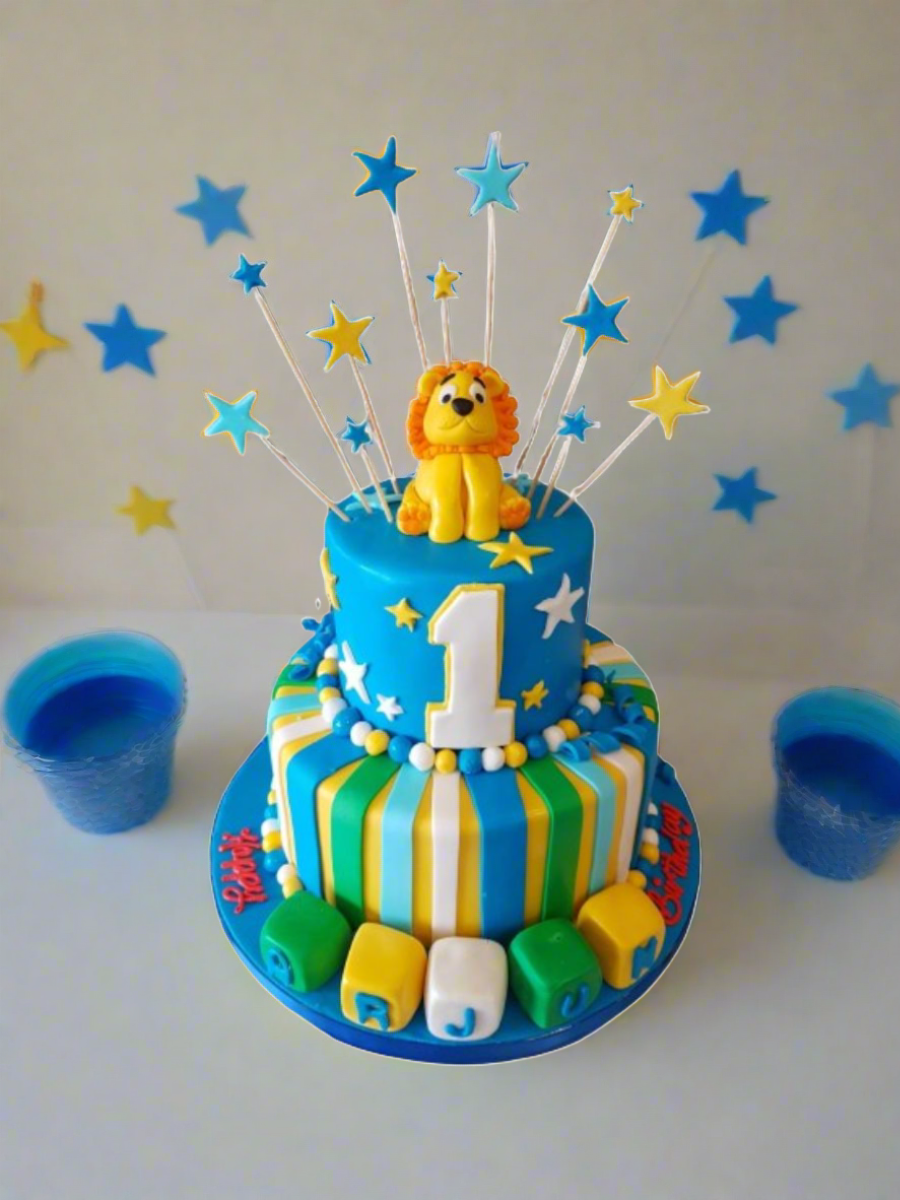 Arjun Fondant Birthday Cake