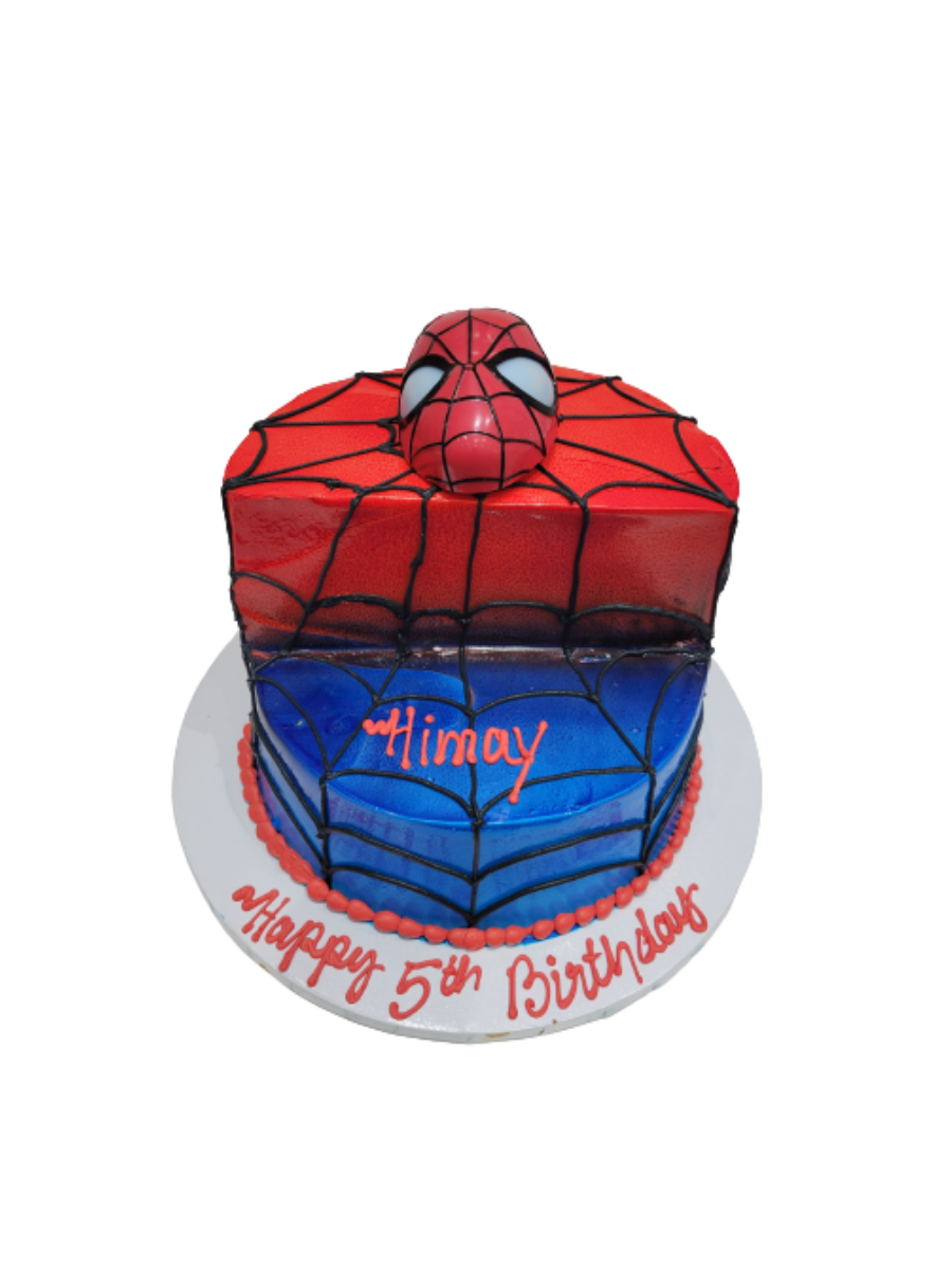 Spiderman Stage Cake