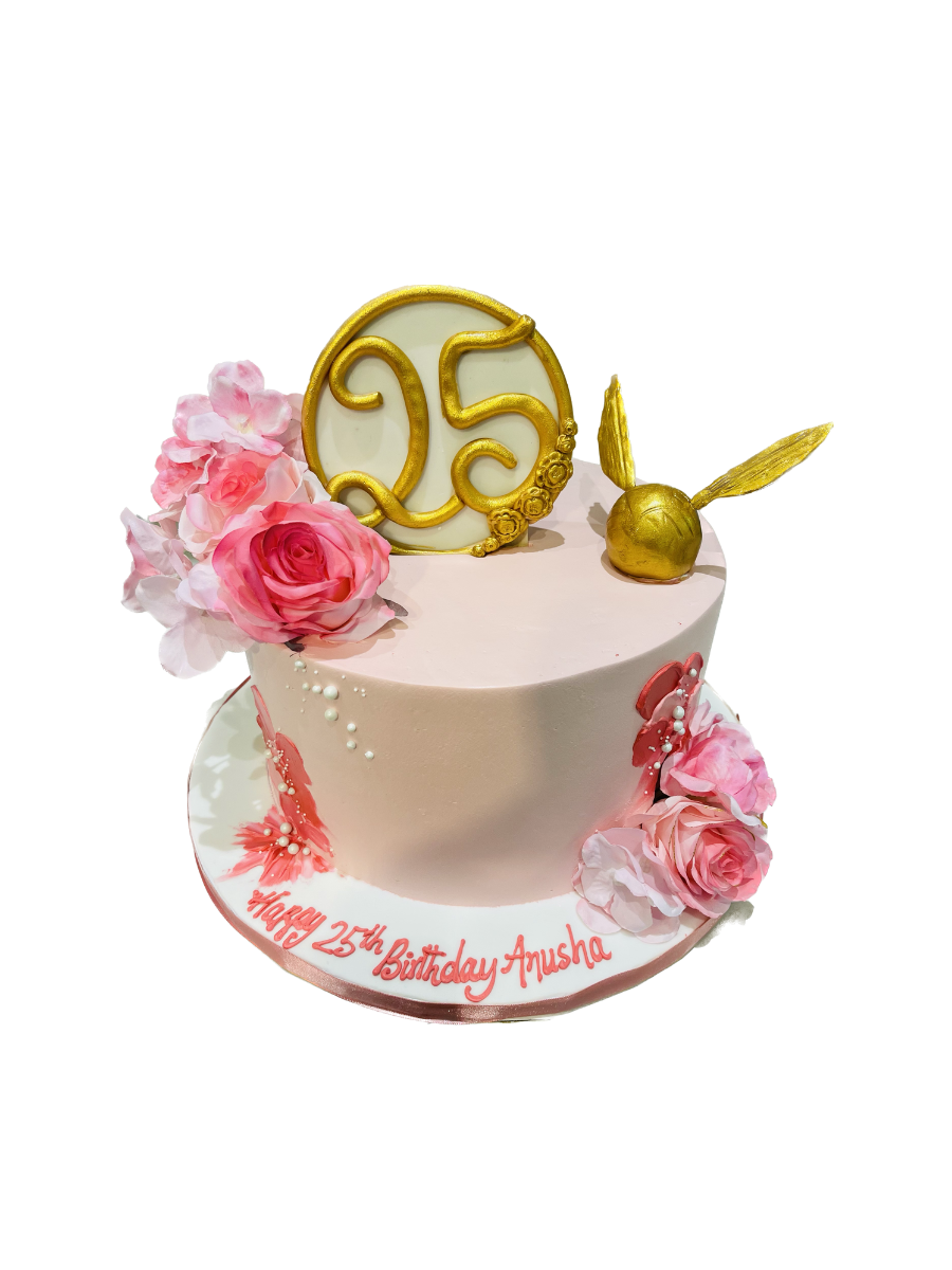 Anusha Floral Birthday Cake