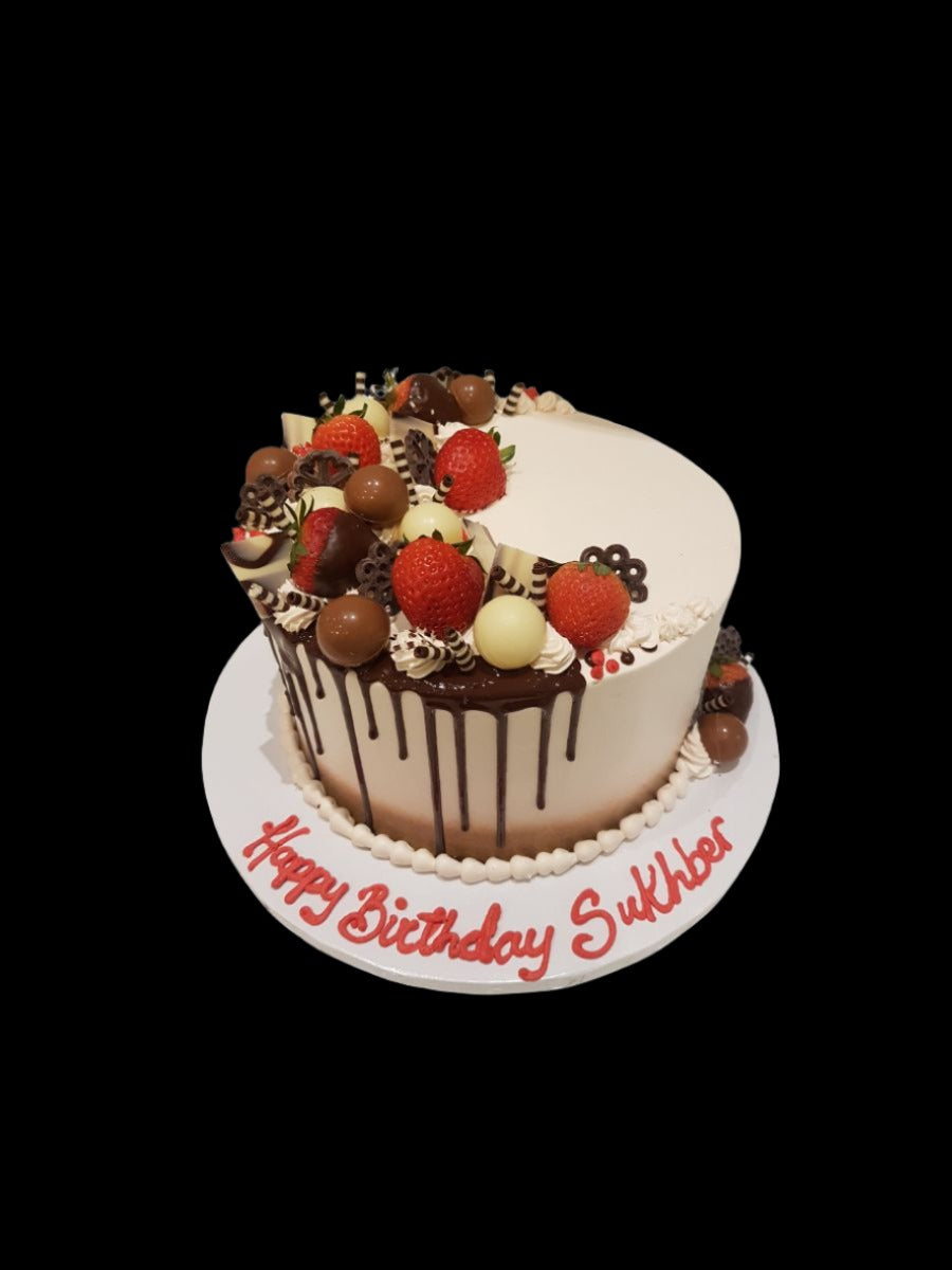 Sukhber Choco Birthday Cake