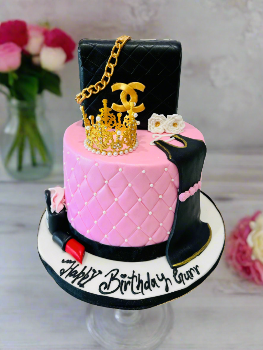 Gurr Chanel Fondant Cake