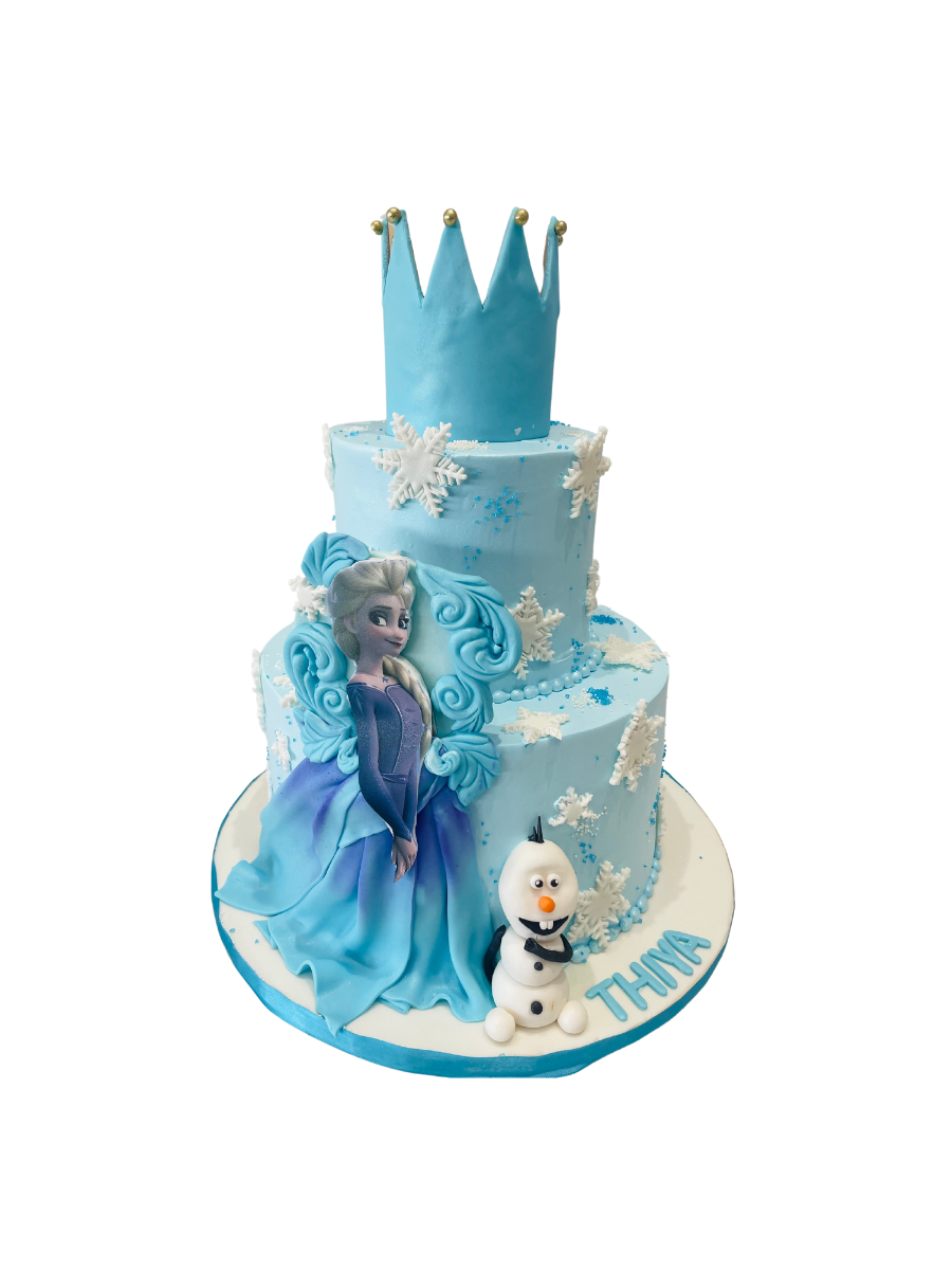 Esla Olaf Frozen Tiered Cake