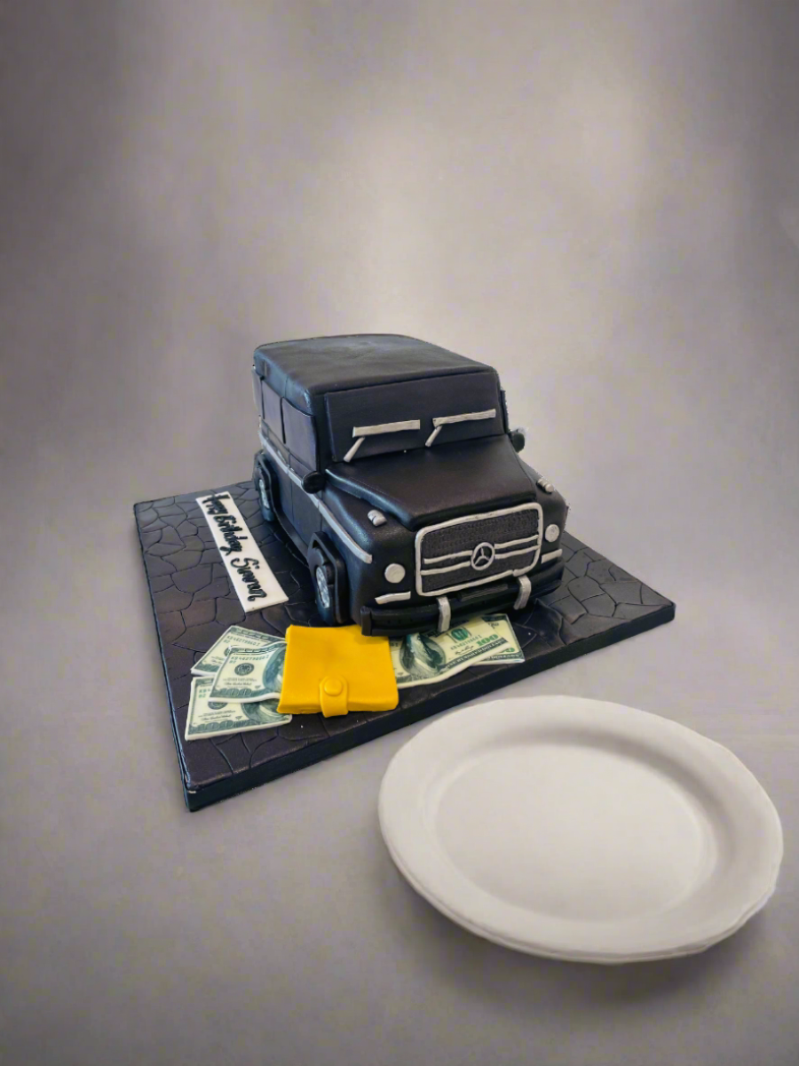 Jeep Fondant Molded Cake
