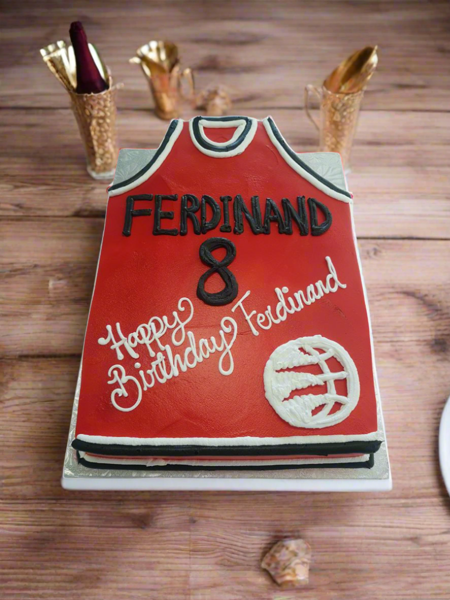 Raptors Jersey Cake