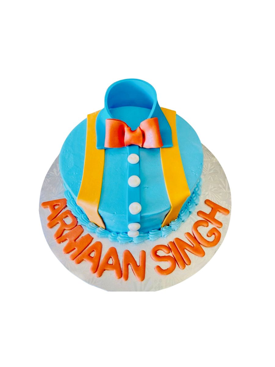 Blippi Cream Birthday Cake
