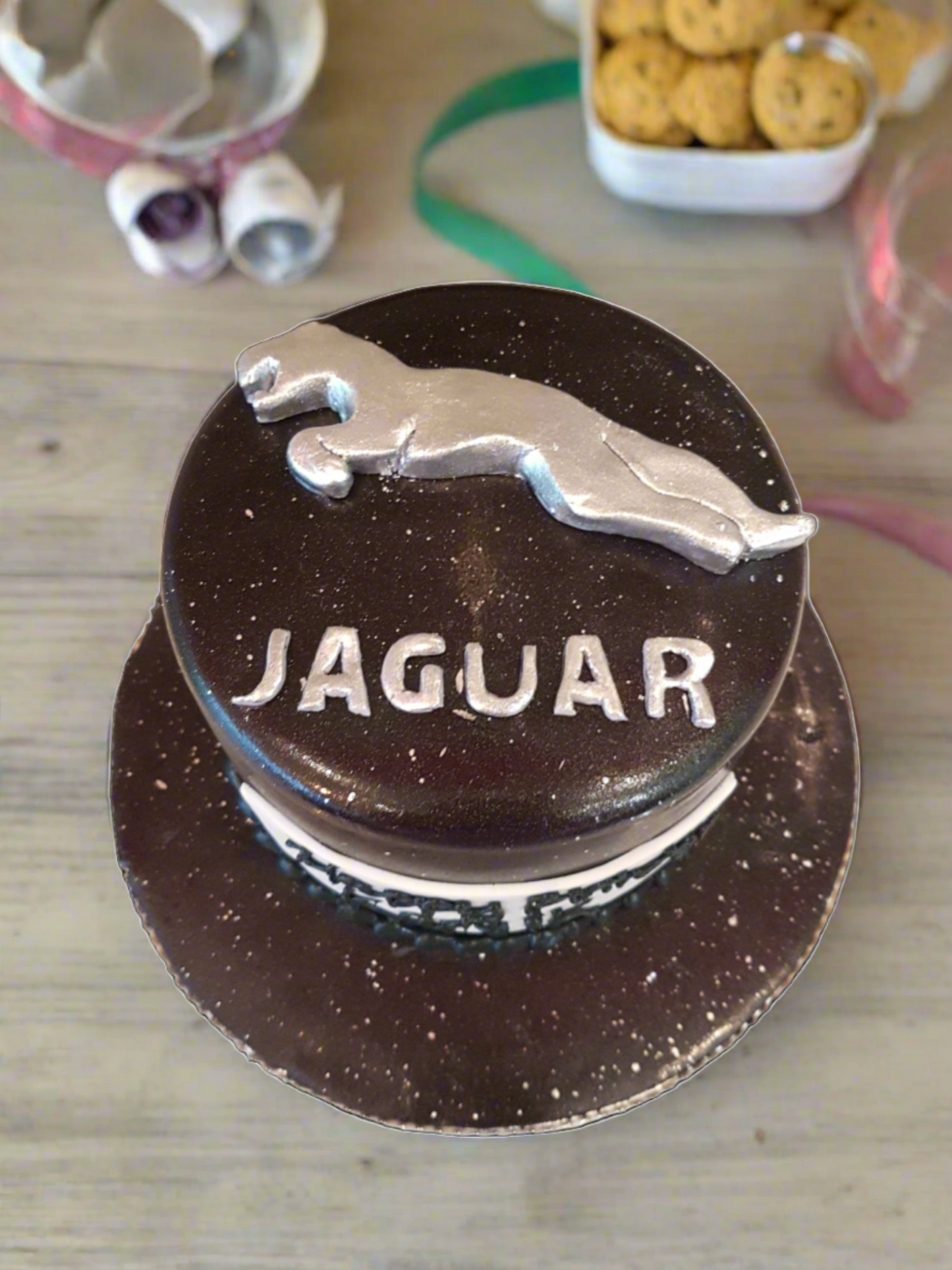 Jaguar Birthday Cake