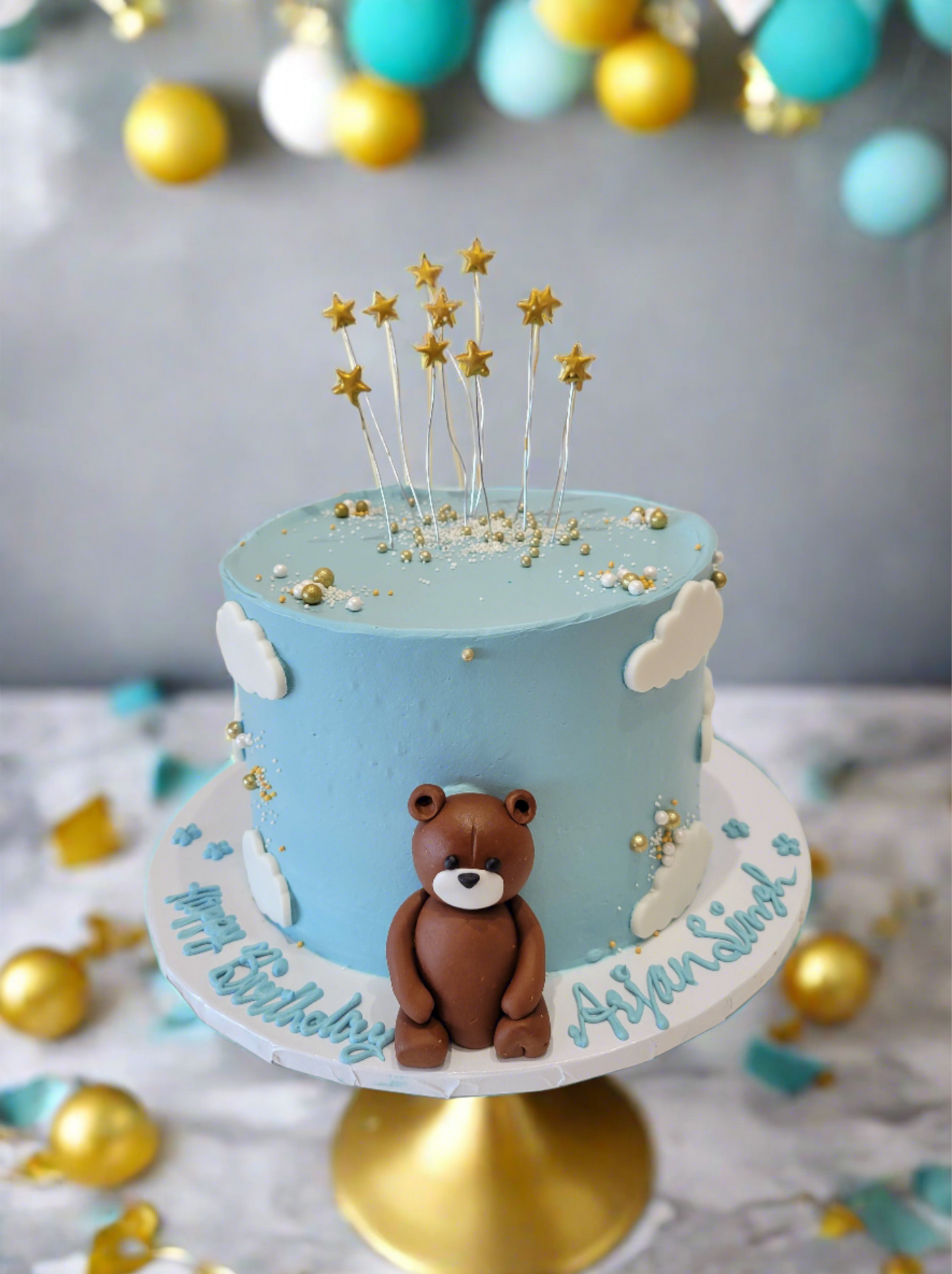 Arjan Teddy Birthday Cake