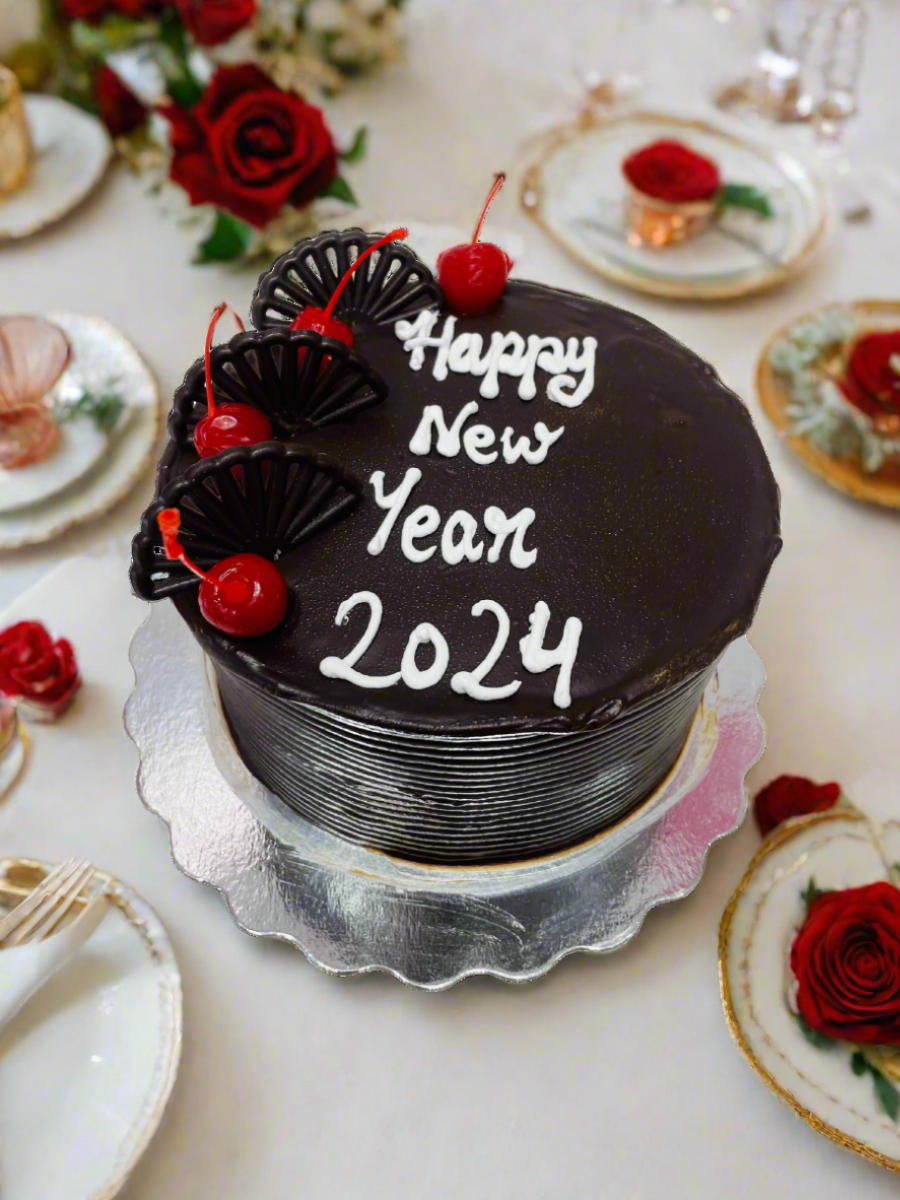 Truffle New Year Cake