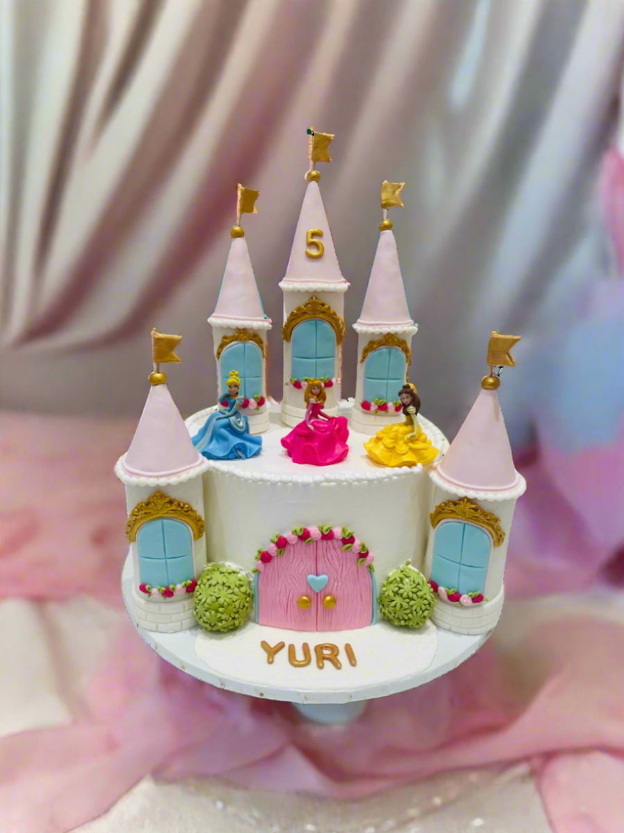 Yuri Disney Castle Cream Cake