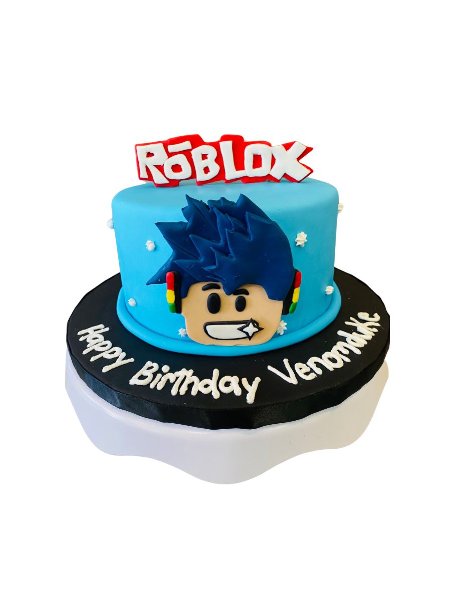 Roblox Fondant Cake