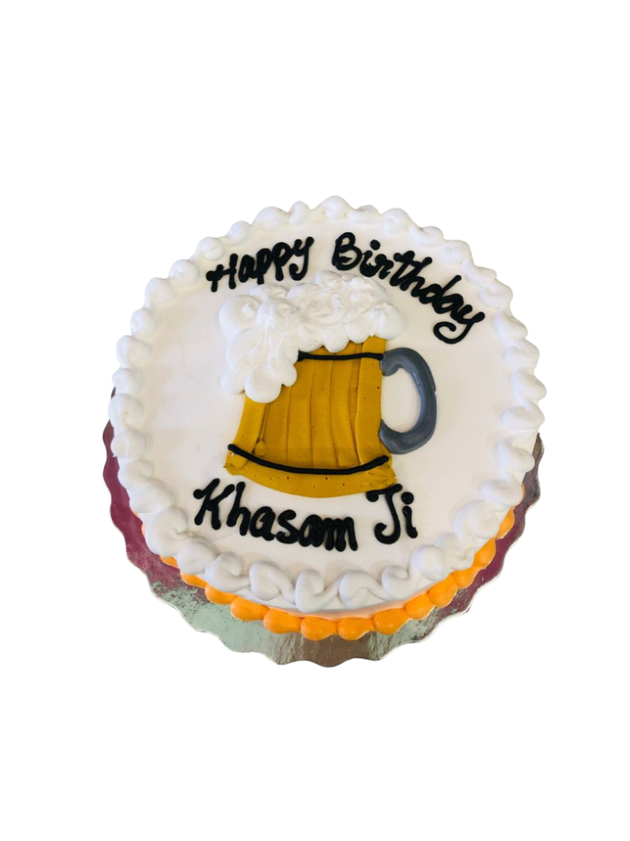 Beer Birthday Cake