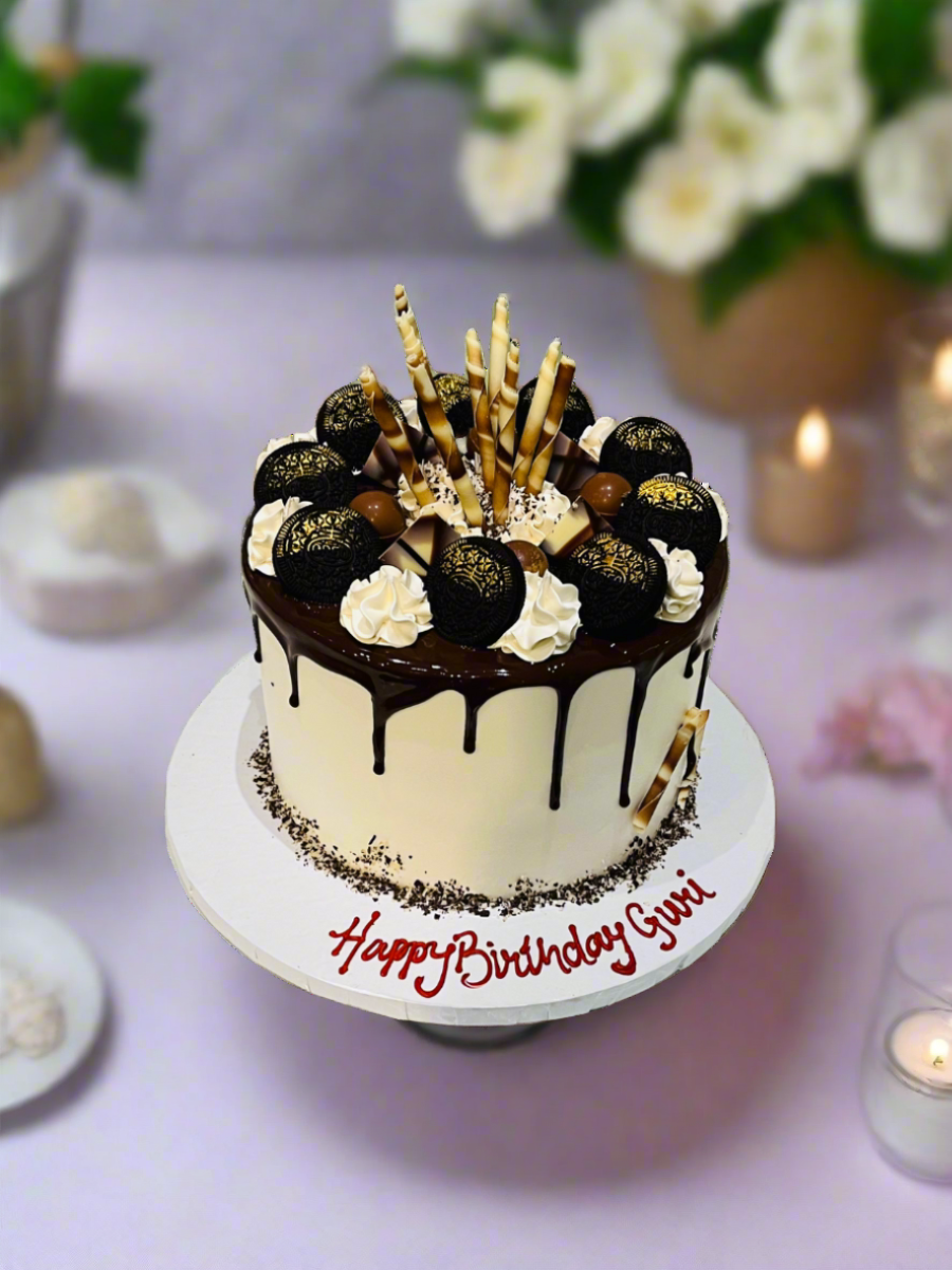 Guri Chocolate Drip Cake