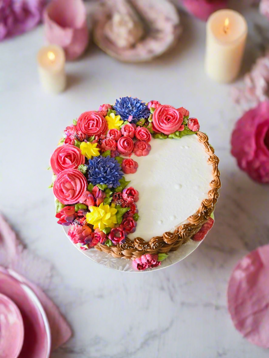 Carol Basket Birthday Cake
