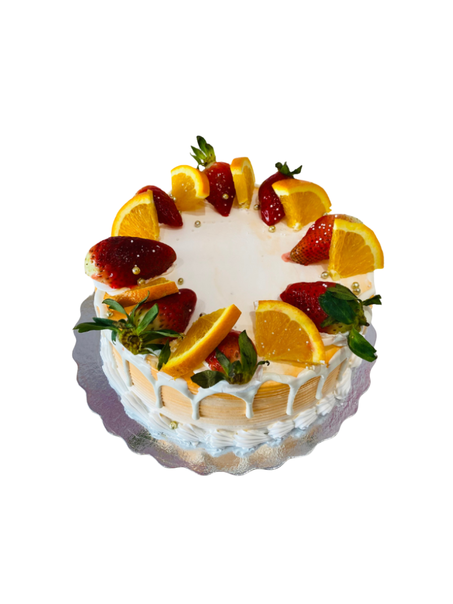Suman Fruit Birthday Cake