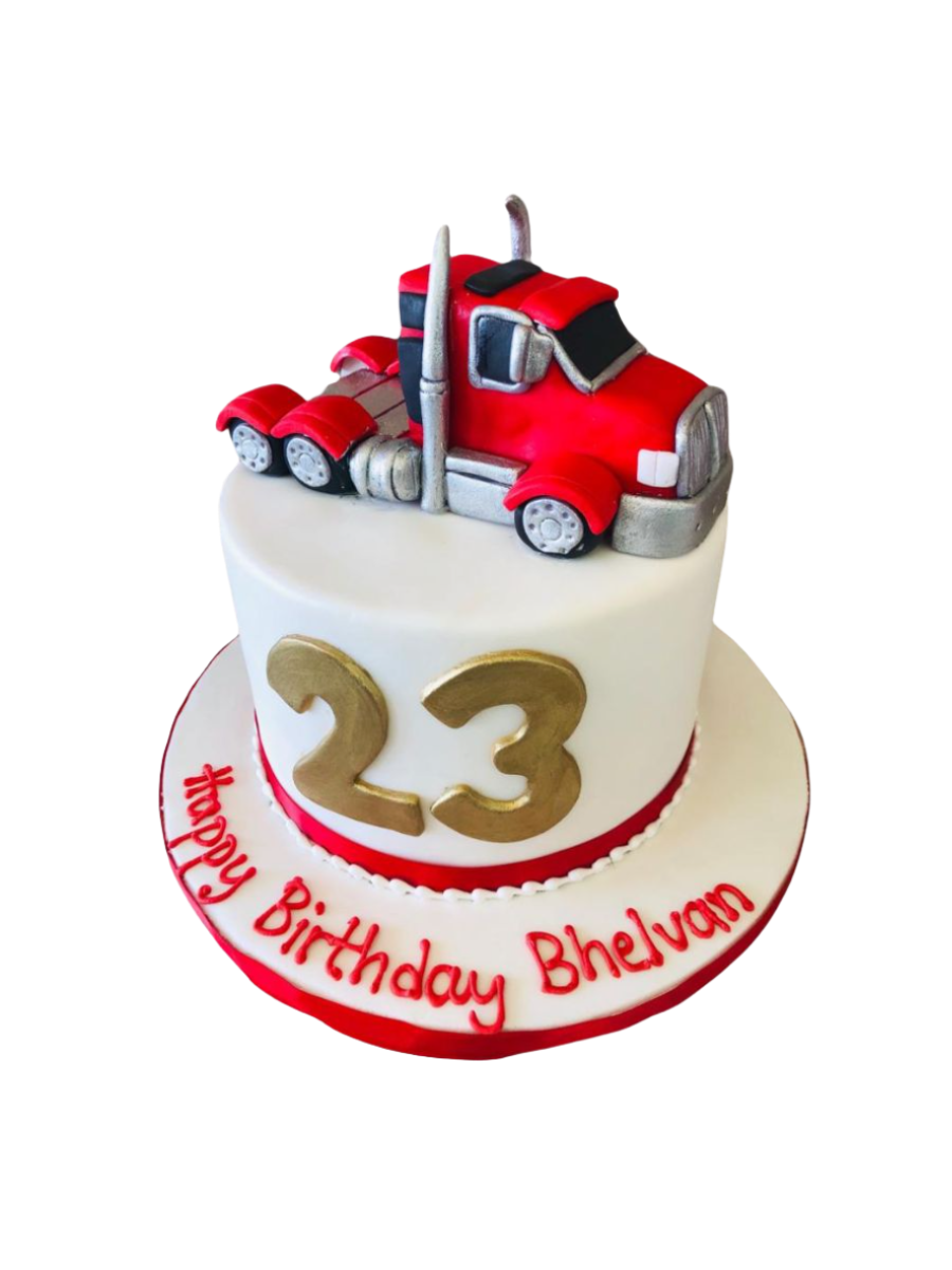 Truck Birthday Cake