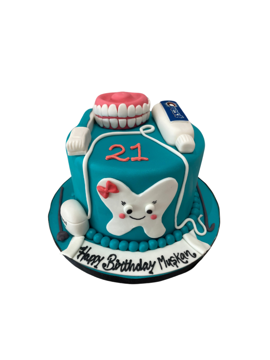 Dentist Fondant Cake