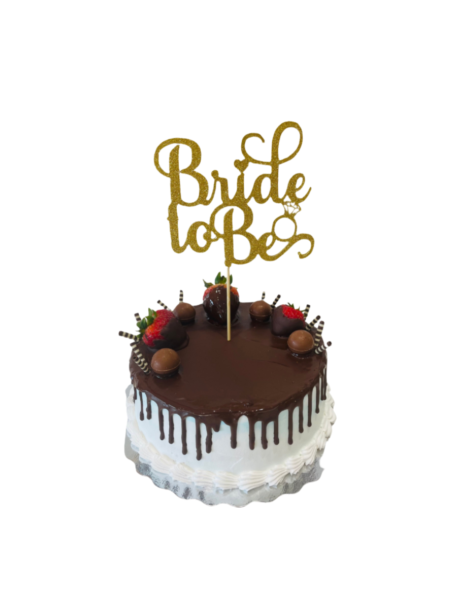 Bride To Be Drizzle Cake