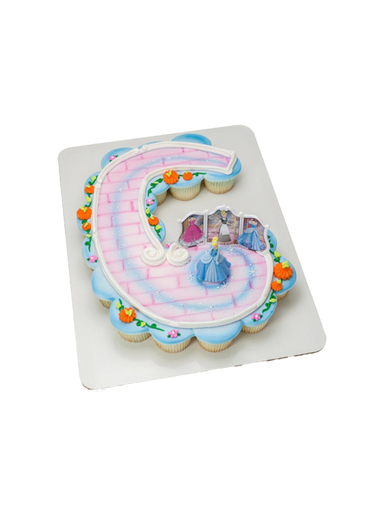 6Th Birthday Cinderella Transform Cupcakes
