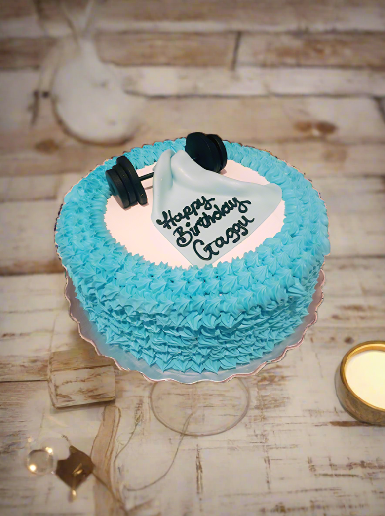 The Dumbbell Cake