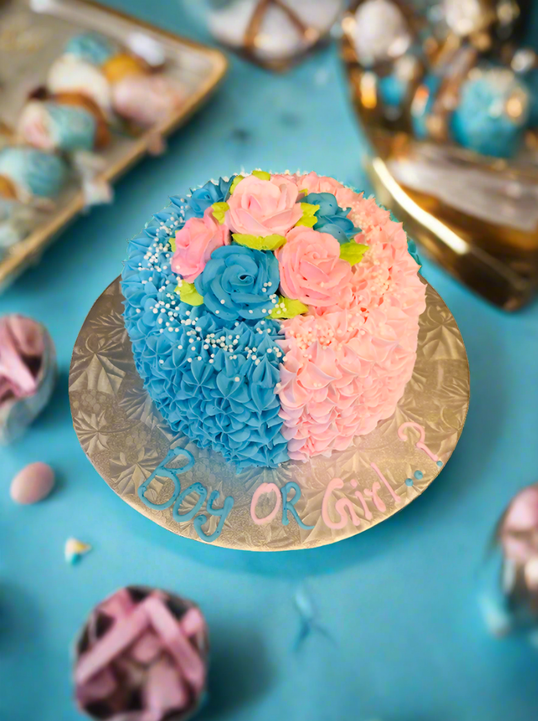 Boy Or Girl Baby Shower Cake