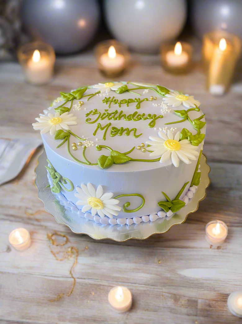 Daisy Birthday Cake