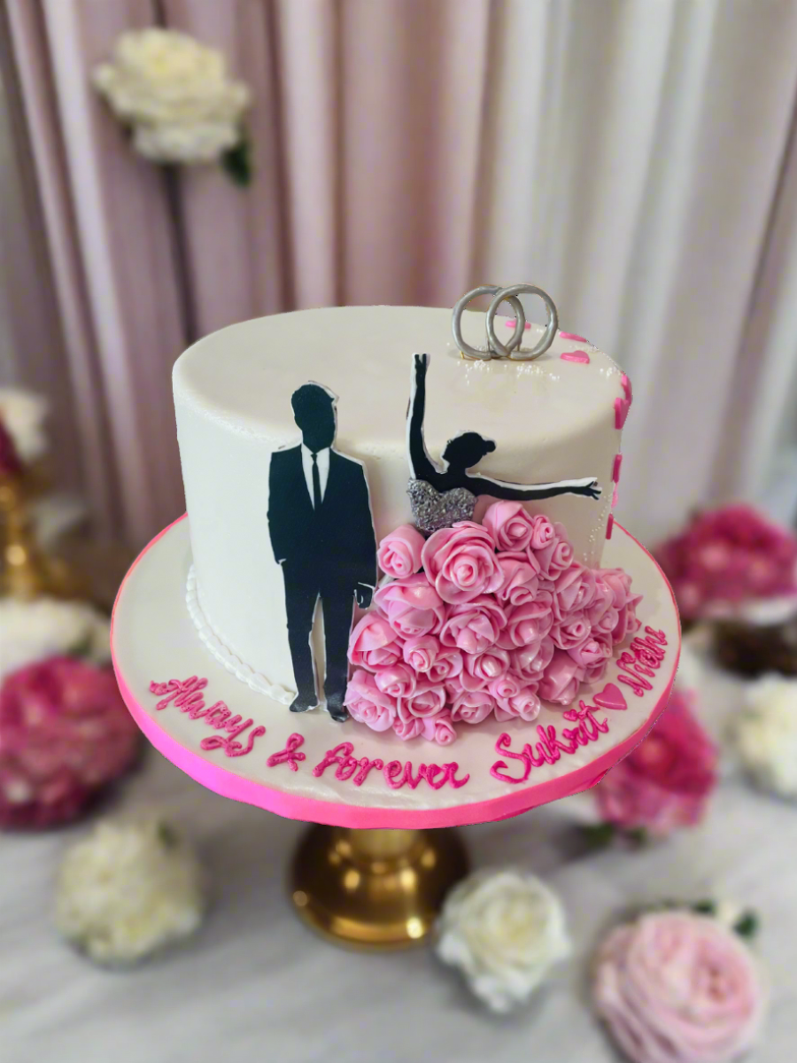 Charlie Engagement Cake