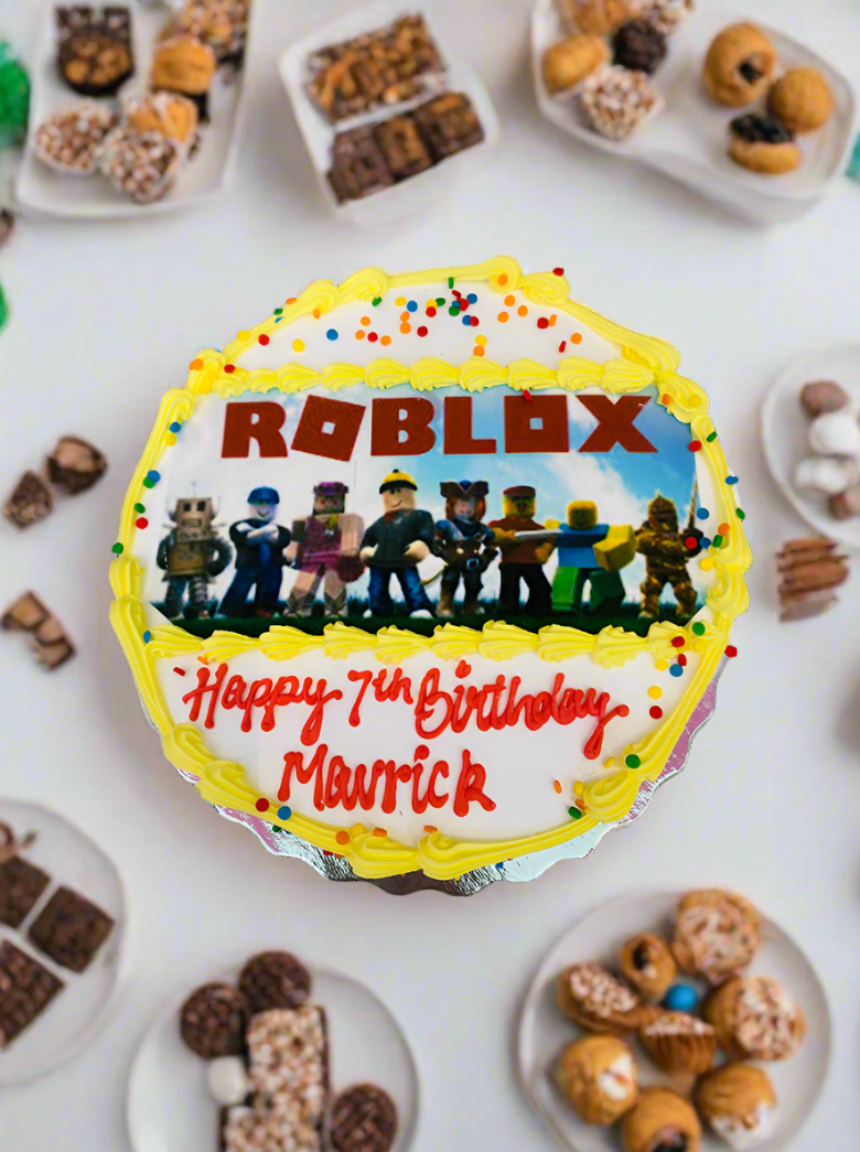 Roblox Photo Cake