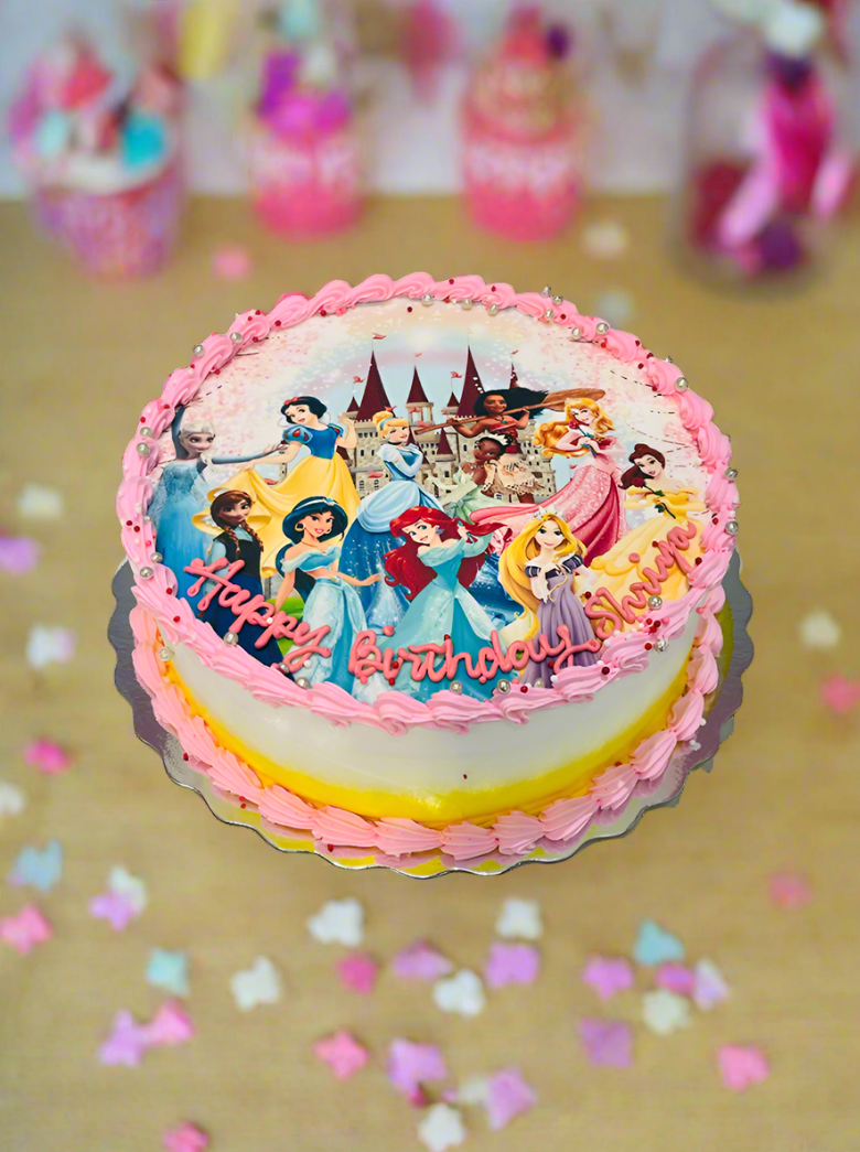 Princess Photo Cake