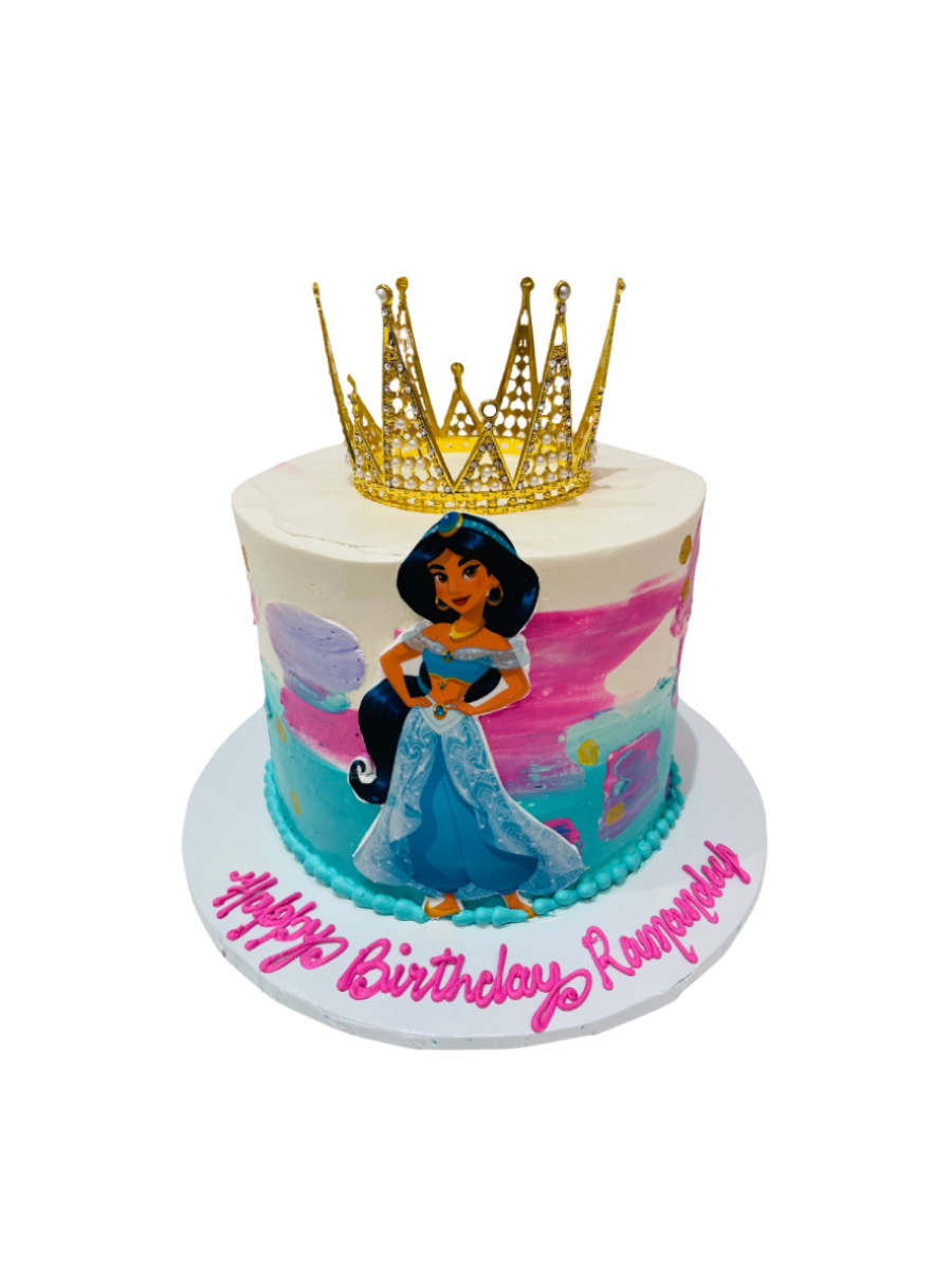 Princess Jasmine Cream Cake