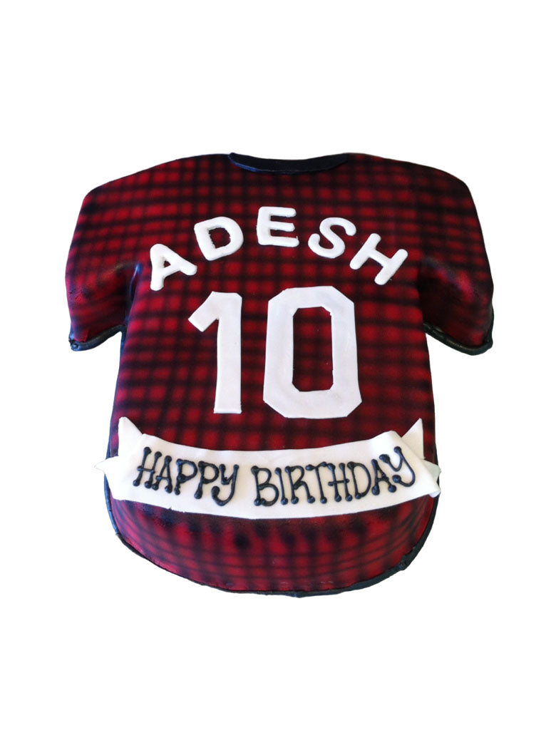 Adesh Jersey Molded Cake