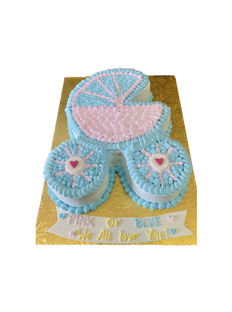 Baby Buggy Cake