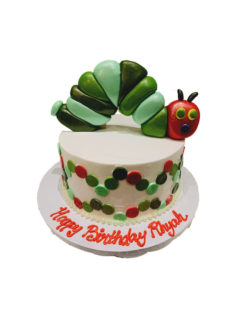 Catterpillar Birthday Cake