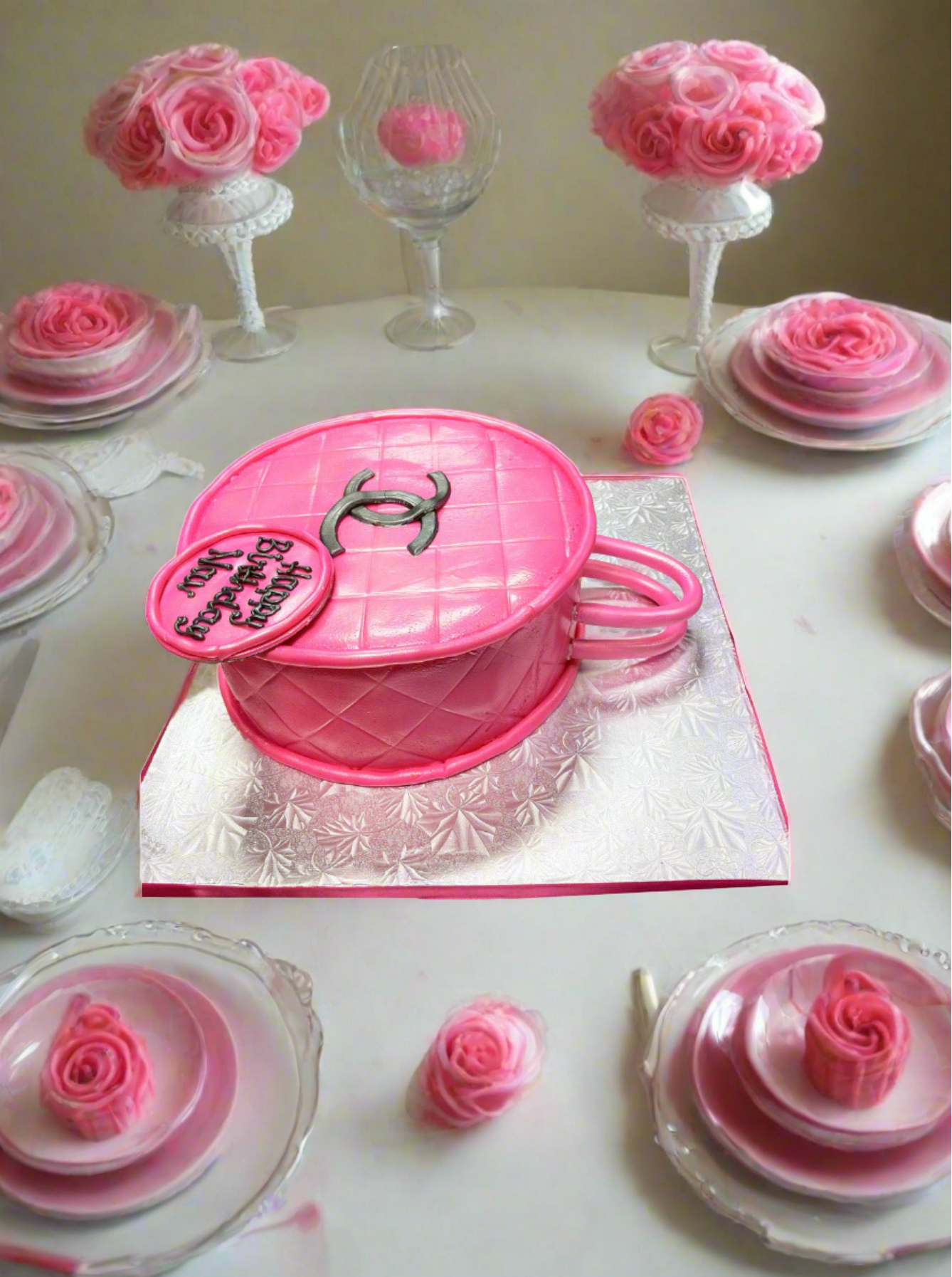 Chanel Fondant Cake