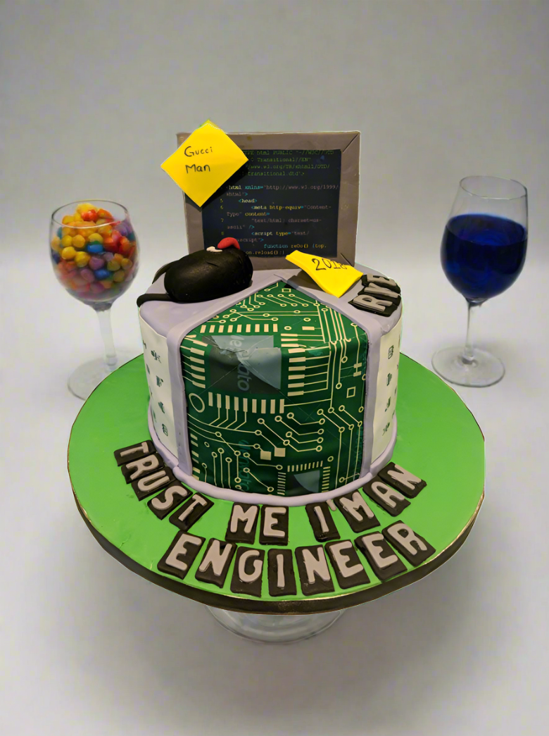 Computer Fondant Cake