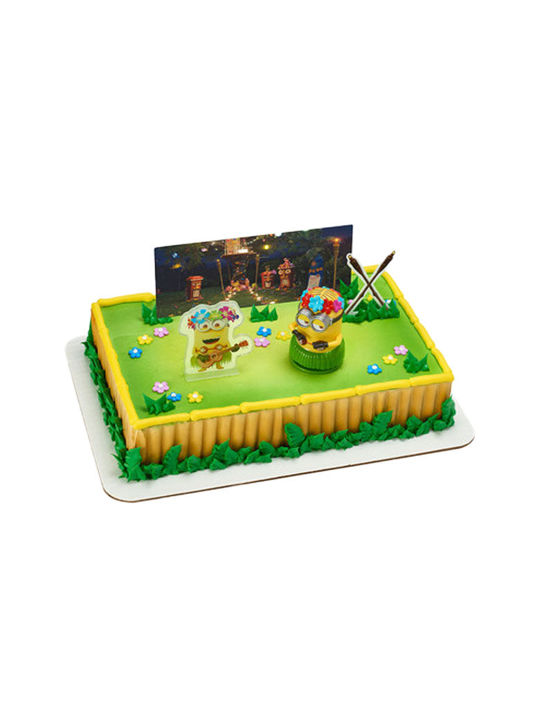 Despicable Me 3 Hula Party Cake