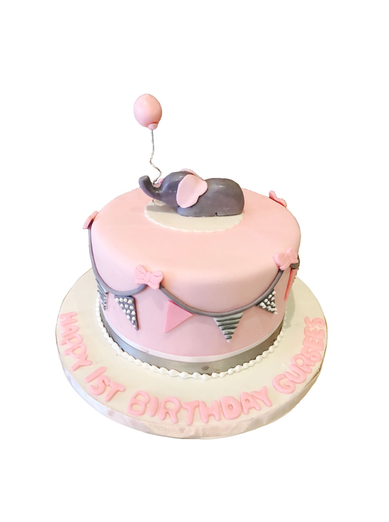 Elephant Birthday Cake
