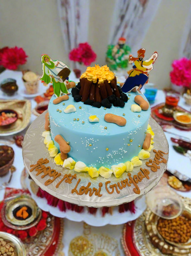 Gurjaap Lohri Cake