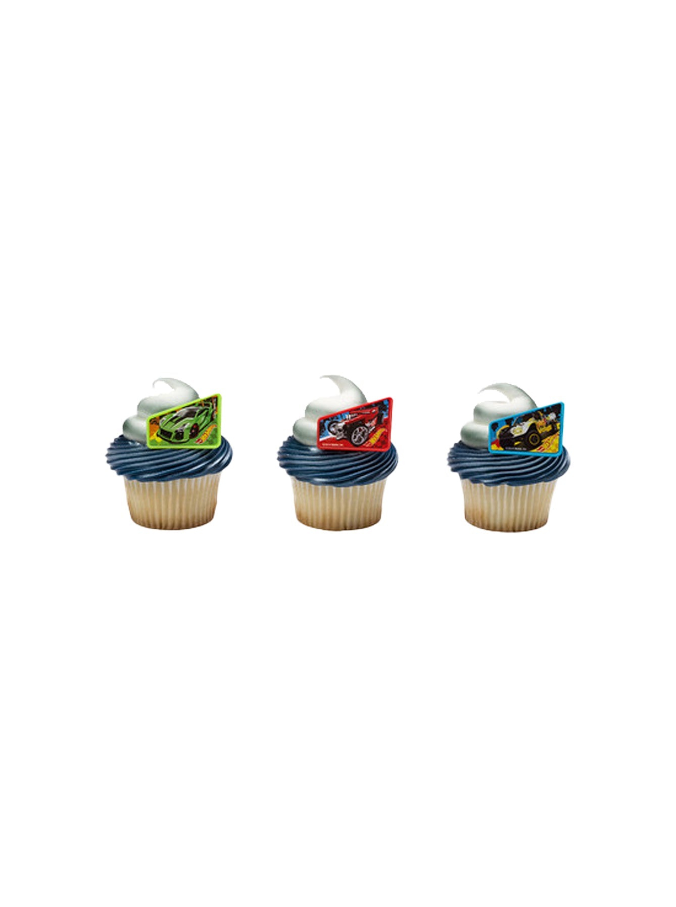 Hot Wheels Way 2 Fast Cupcakes - (Pack of 6)