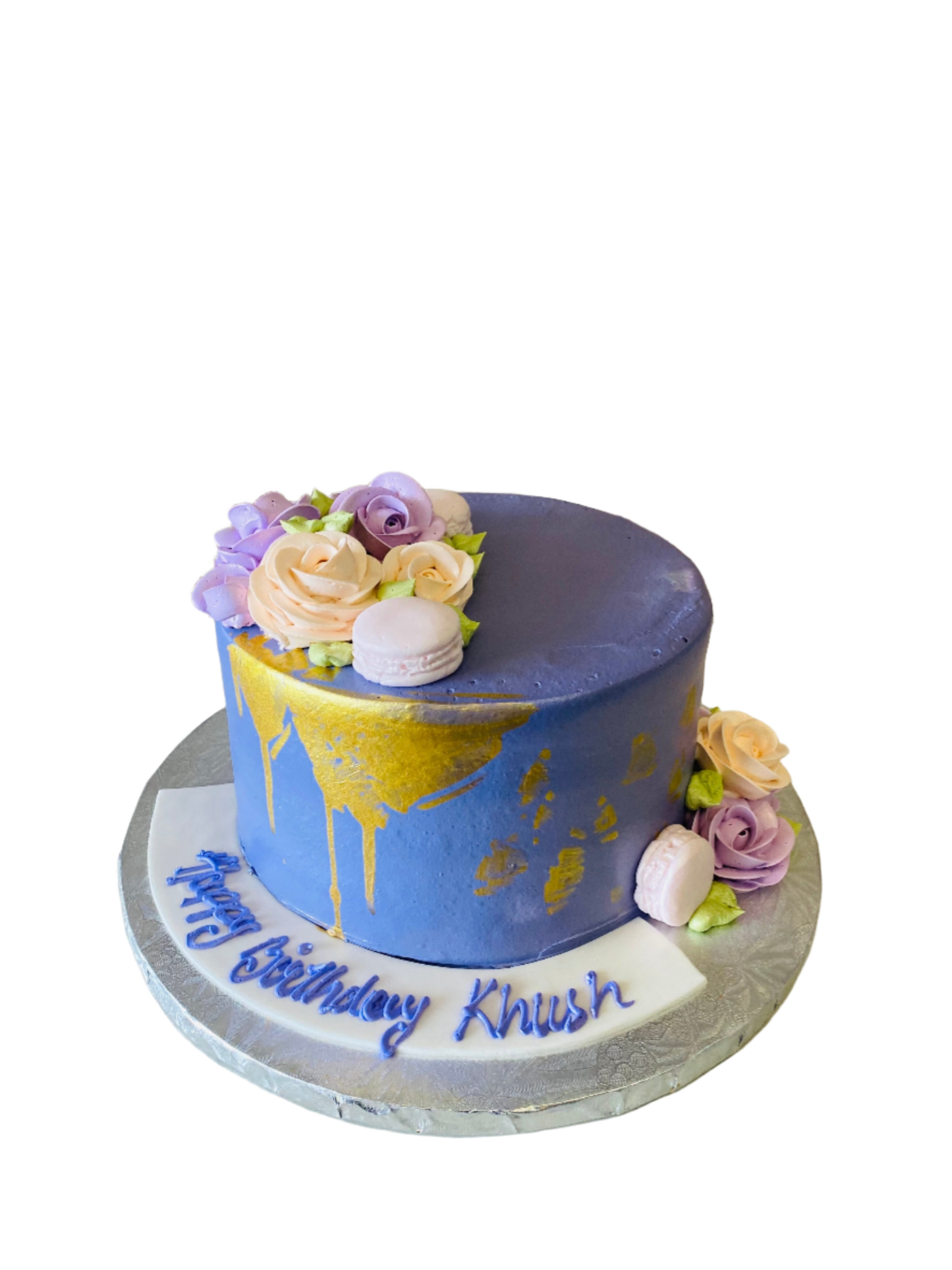 Khush Purple Birthday Cake