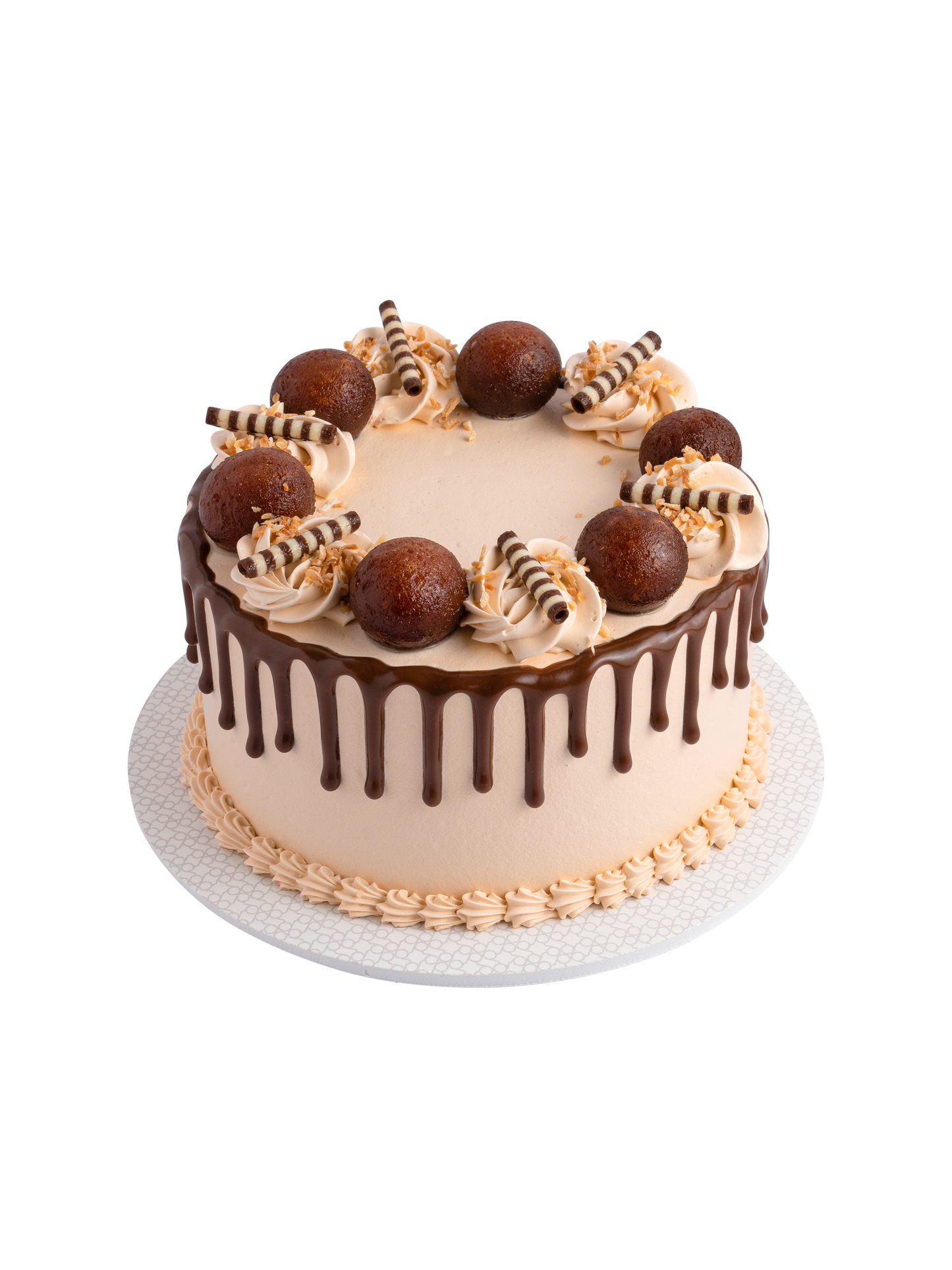 Rabri Gulab Jamun Cake