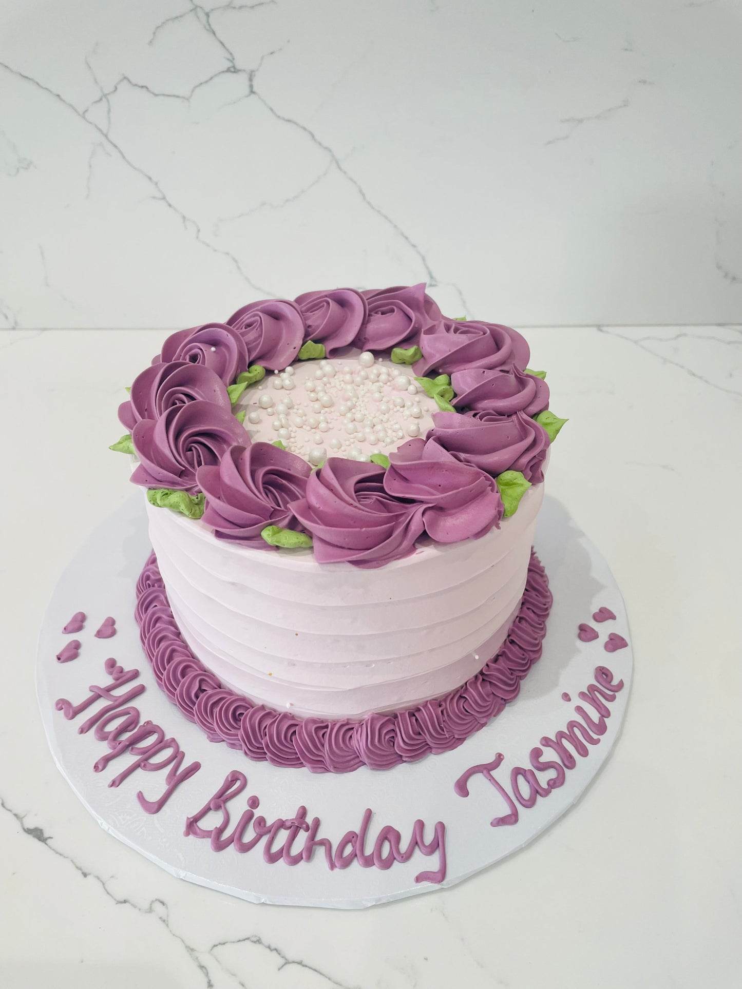 Jasmin Rosette Birthday Cake